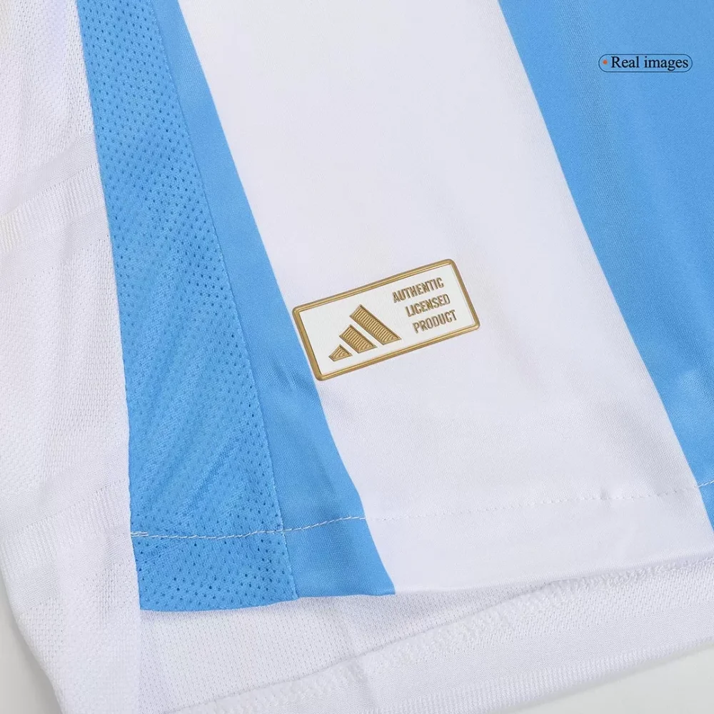 MESSI #10 Argentina Home Authentic Soccer Jersey - Image 6