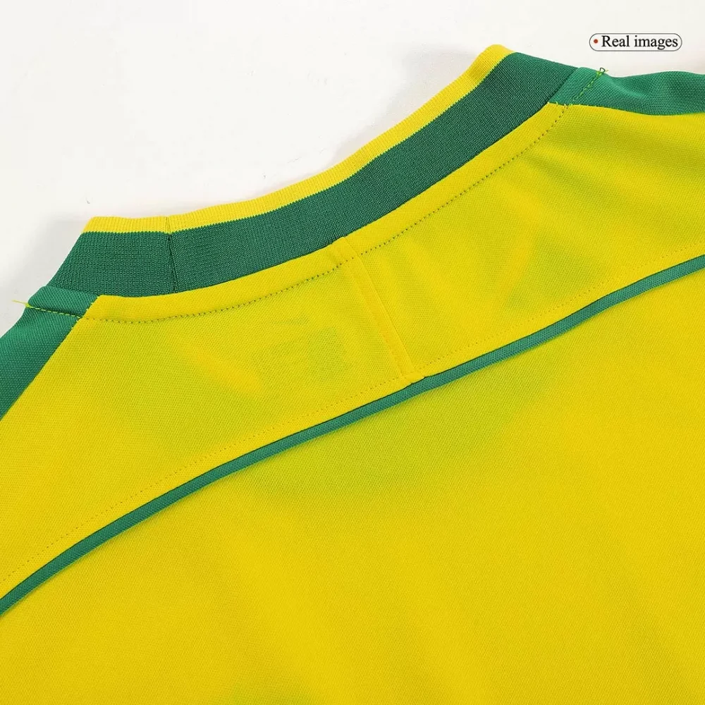 Vintage Soccer Jersey RONALDO #9 Brazil Home 1998 - Image 9