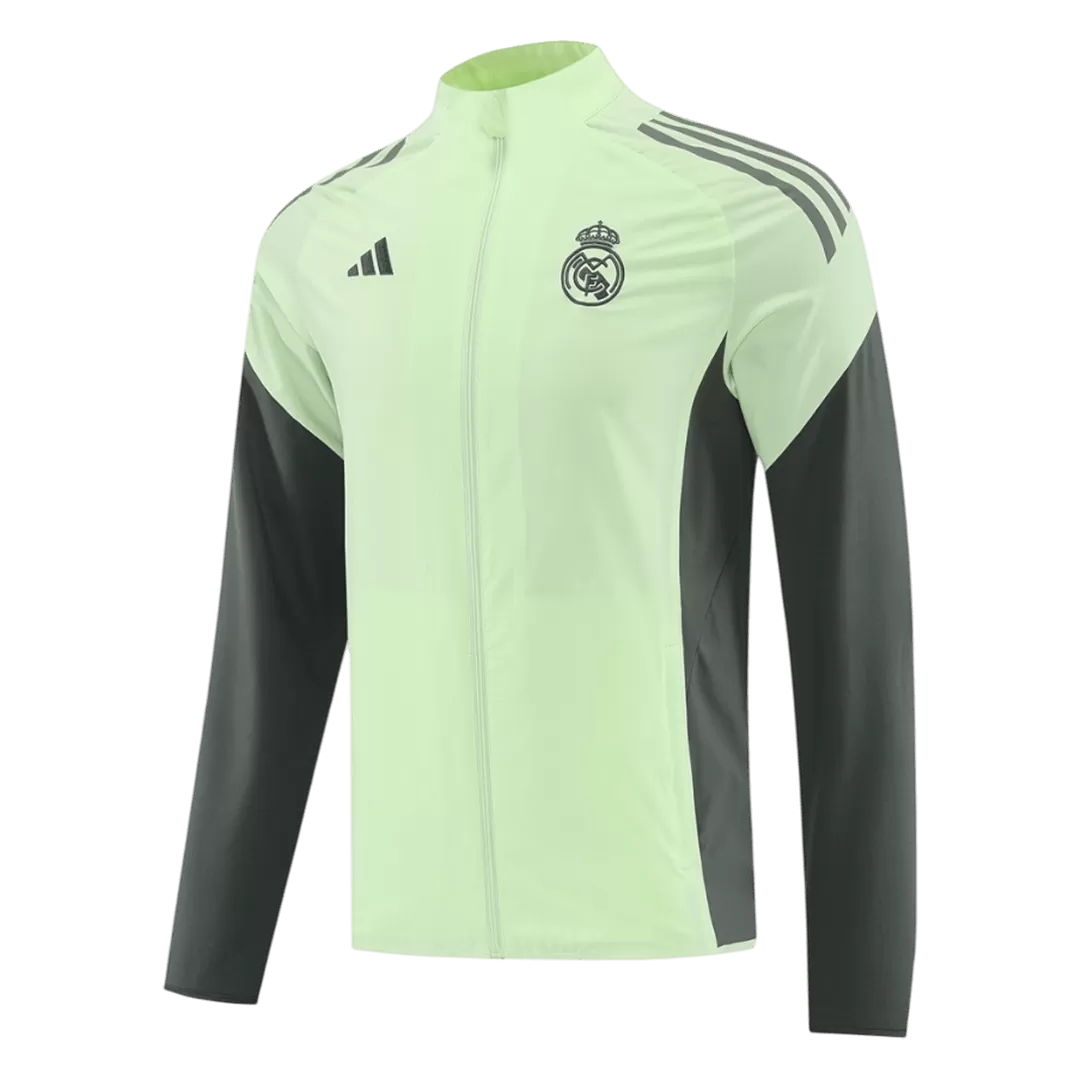 Real Madrid Windbreaker Jacket 2025/26 - Green - Image 2