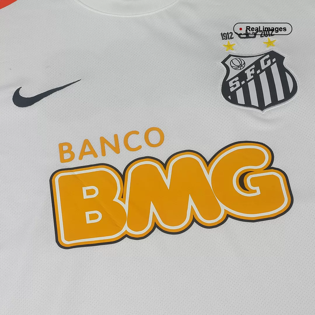 Vintage Soccer Jersey Santos FC Home 2012 - Image 7