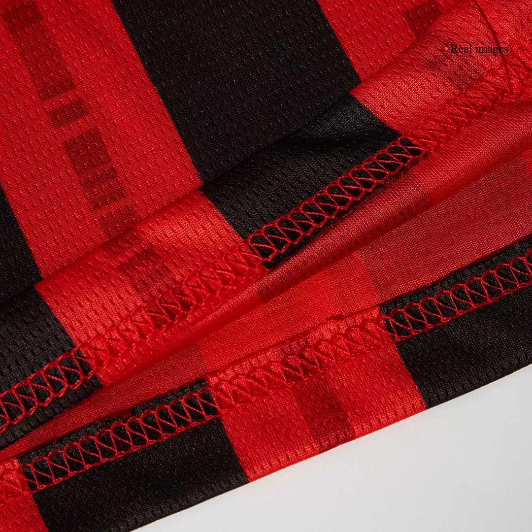 AC Milan Home Long Sleeve Soccer Jersey - Image 16