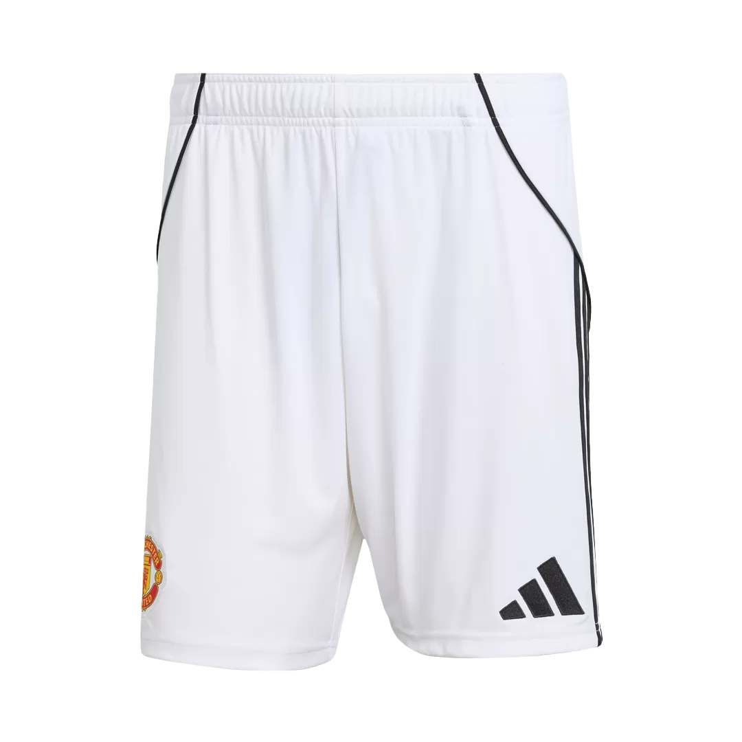 Manchester United Home Soccer Shorts 2025/26
