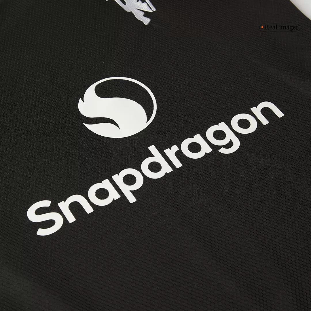 Manchester United Third Away Goalkeeper Soccer Jersey Black - Image 9