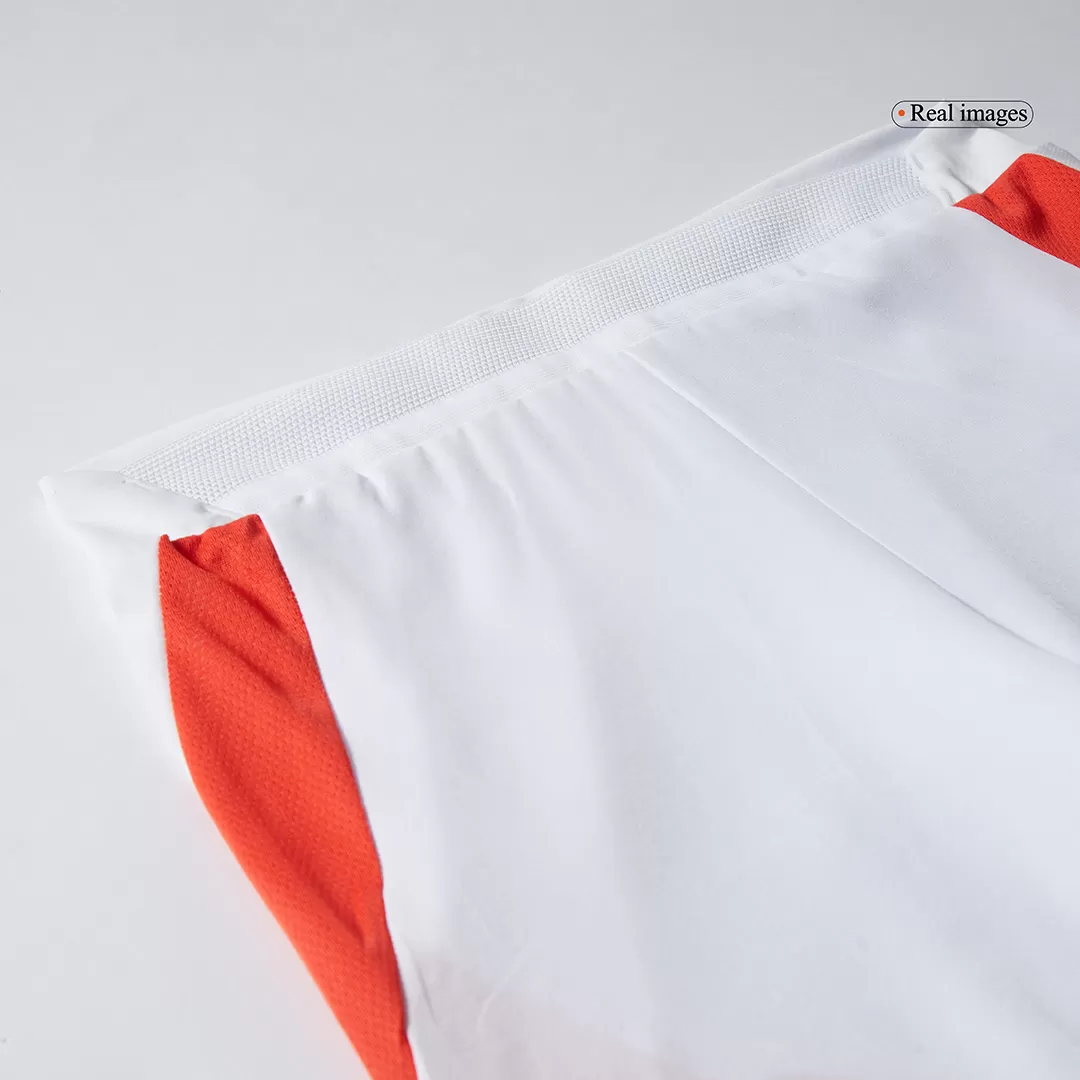 Manchester United Home Authentic Soccer Shorts - Image 6