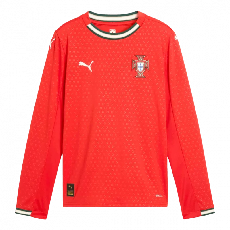 Portugal Home Long Sleeve Jersey 2025