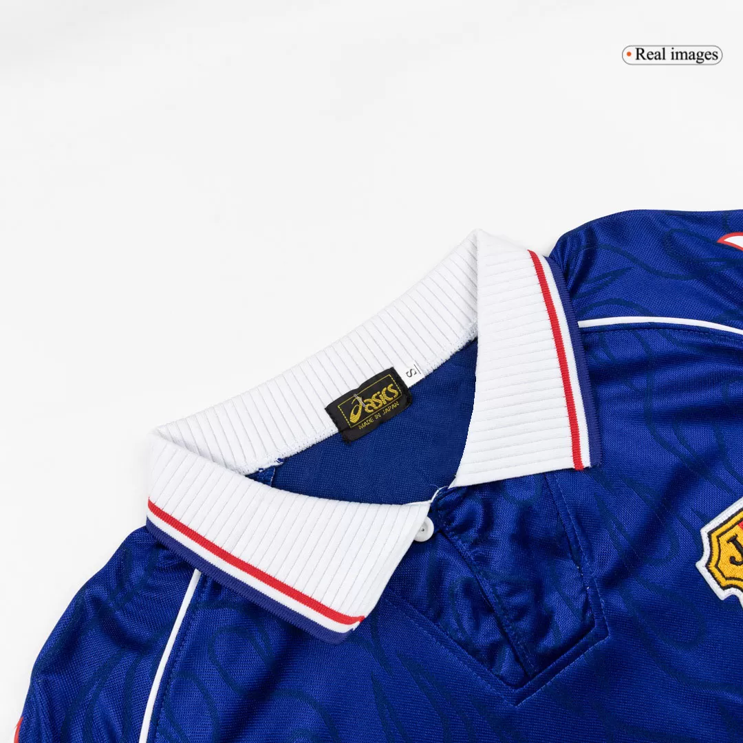 Retro Soccer Jersey Japan Home Long Sleeve 1998 - Image 4