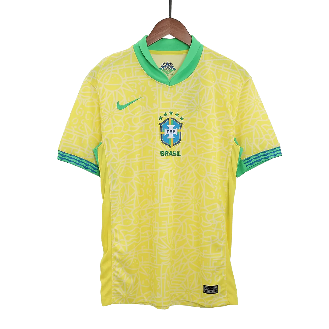 Brazil Home Soccer Jersey - Image 6