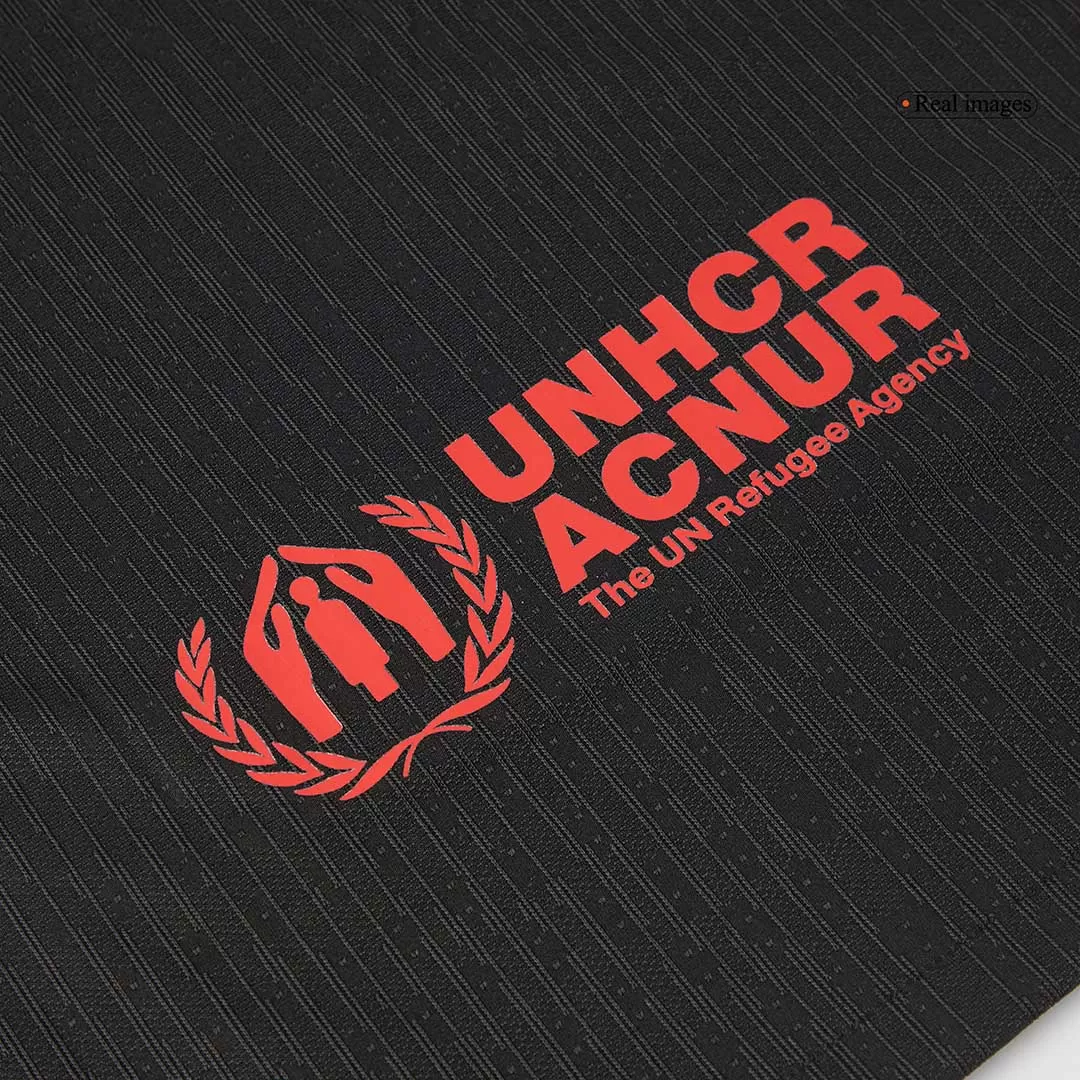 Barcelona Away Authentic Soccer Jersey - Spotify Logo Without Text - Image 15