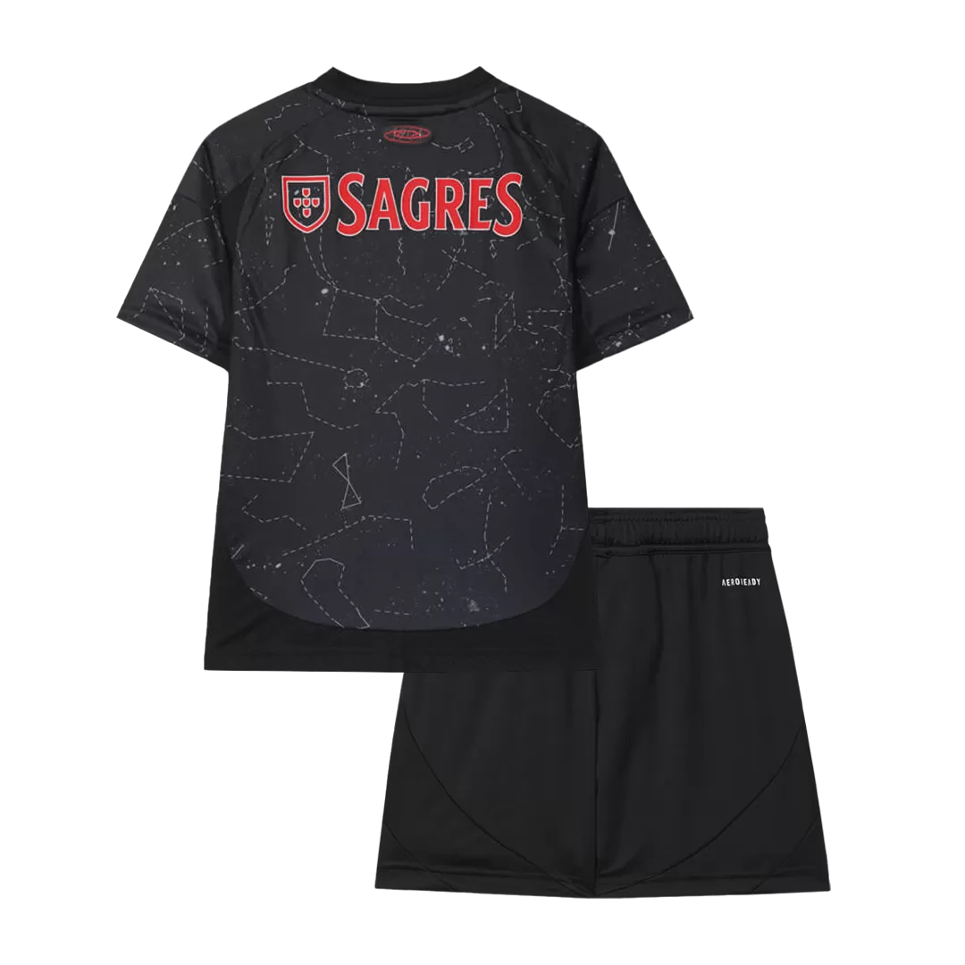 Benfica Away Kids Soccer Jerseys Kit - Image 2