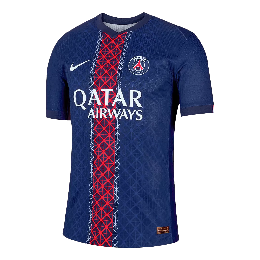 VITINHA #17 PSG Home Authentic Soccer Jersey 2025/26 - Image 2
