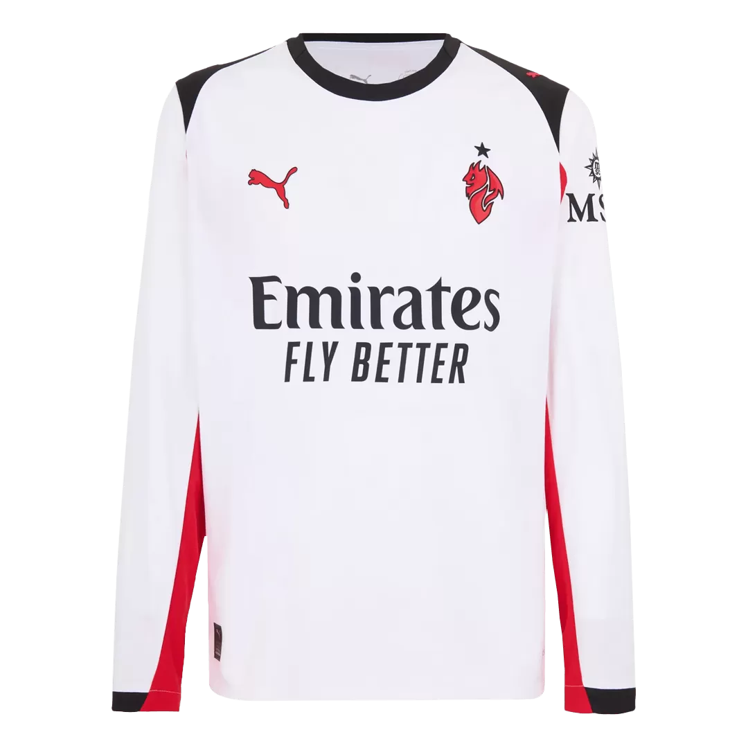 AC Milan Away Long Sleeve Jersey 2025/26