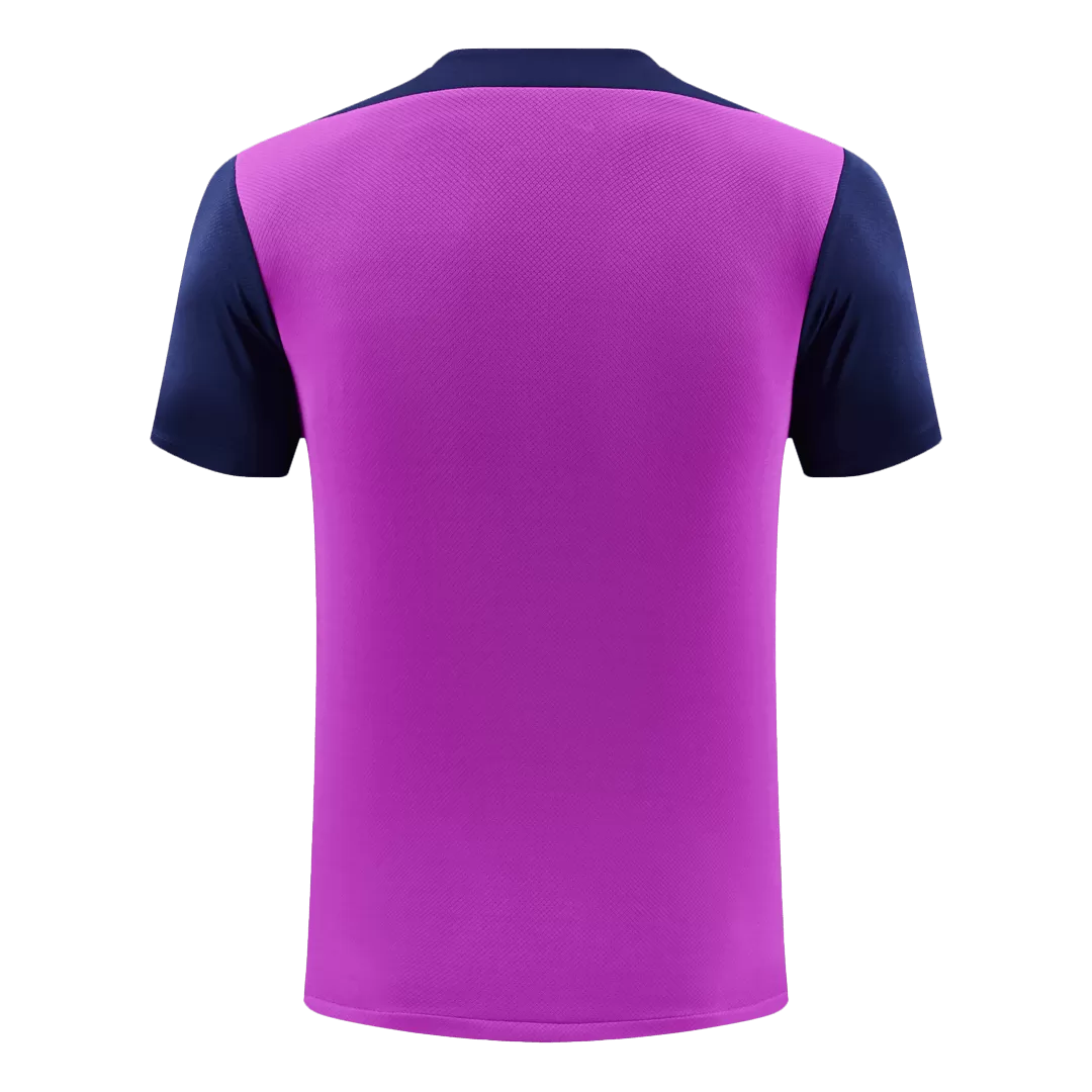 Barcelona Pre-Match Soccer Jersey 2025/26 Purple - Image 3