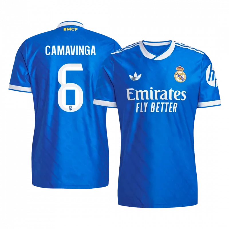 CAMAVINGA #6 Real Madrid Third Away Authentic Soccer Jersey 2025/26
