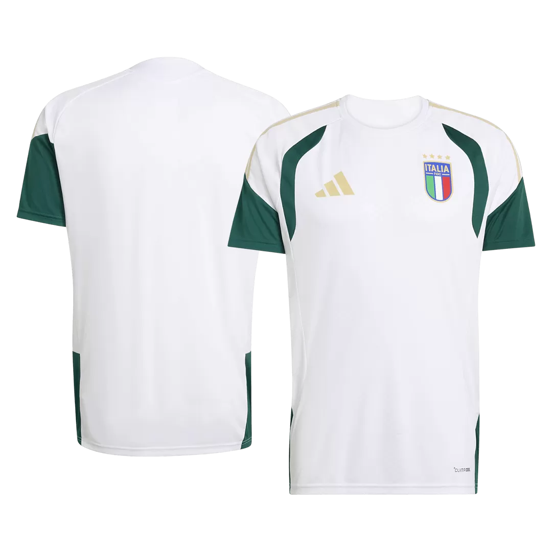 Italy Pre-Match Soccer Jersey World Cup 2026 White - Image 3