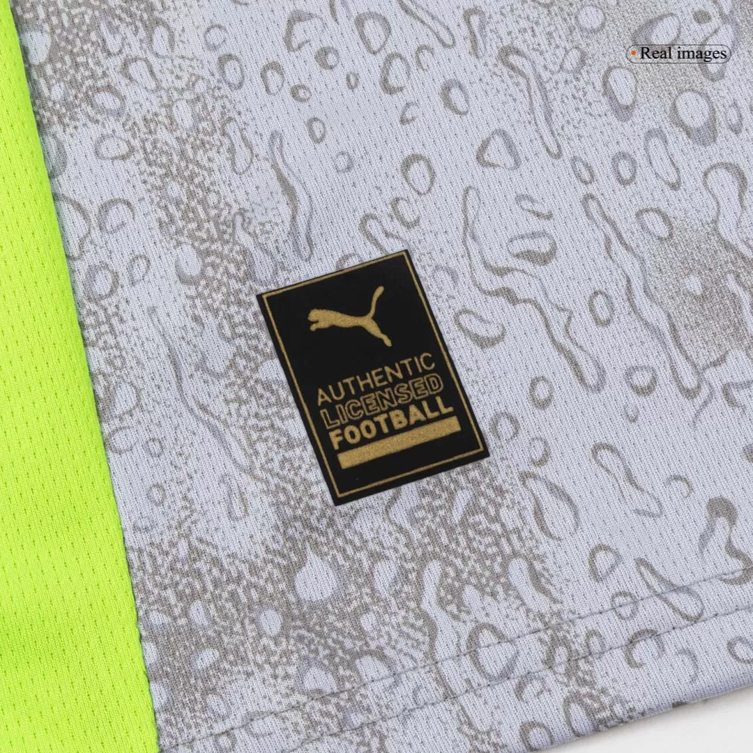 Manchester City Third Away Kids Soccer Jerseys Kit 2025/26 - Image 7