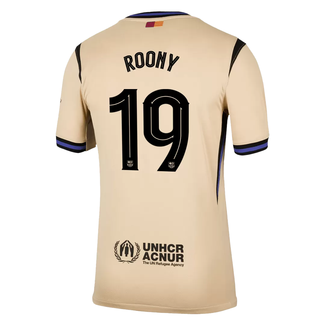 ROONY #19 Barcelona Away Soccer Jersey 2025/26 -UCL - Image 3
