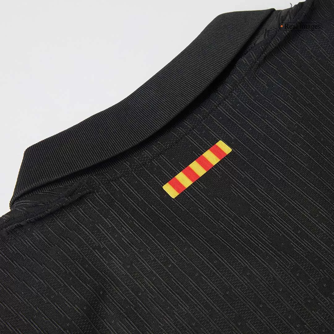 LEWANDOWSKI #9 Barcelona Away Authentic Soccer Jersey - Spotify Logo Without Text - Image 10