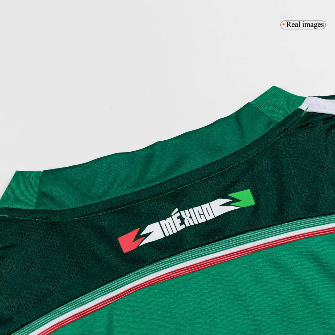 Retro Soccer Jersey Mexico Home 2014 - Image 8