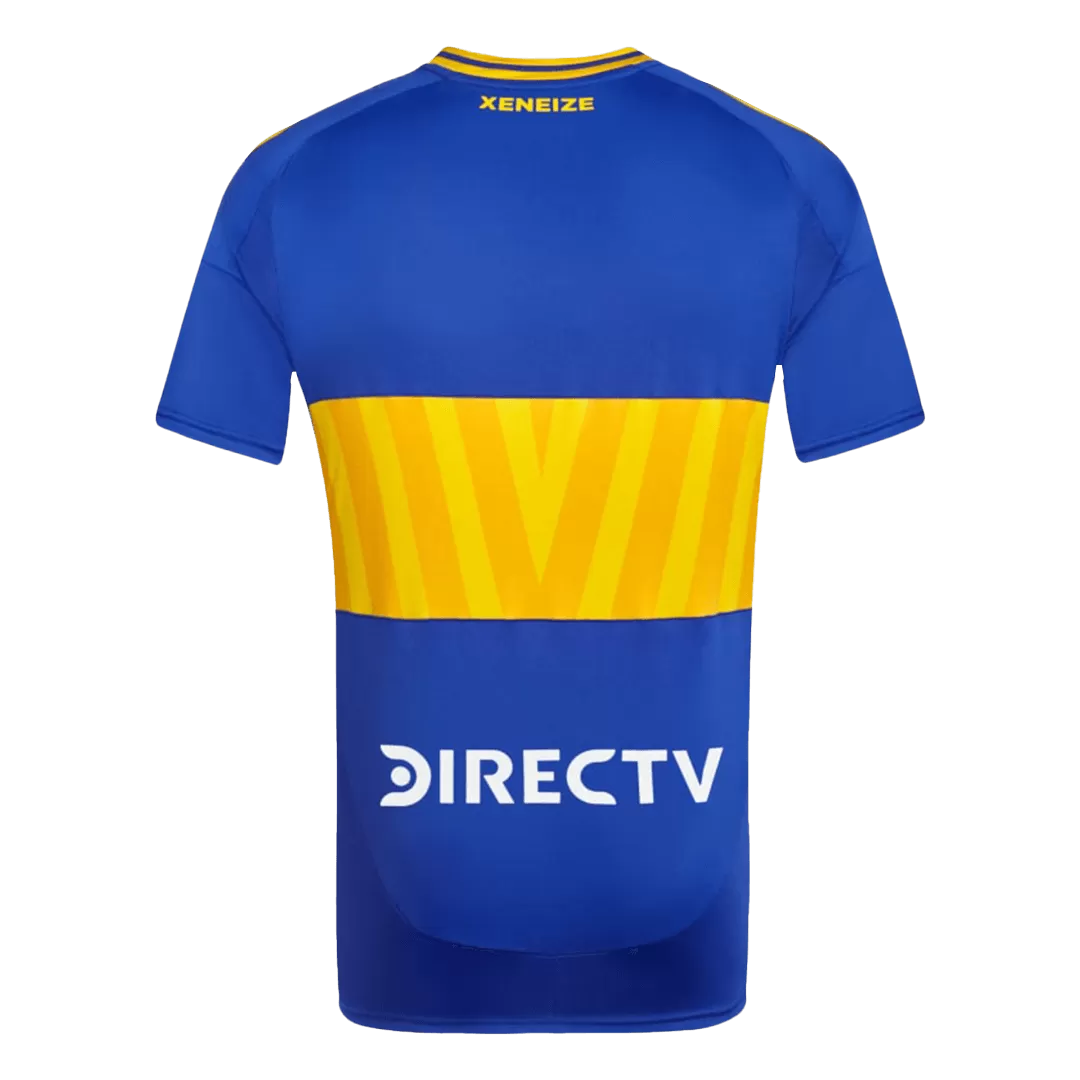 Boca Juniors Home Soccer Jersey - Image 2