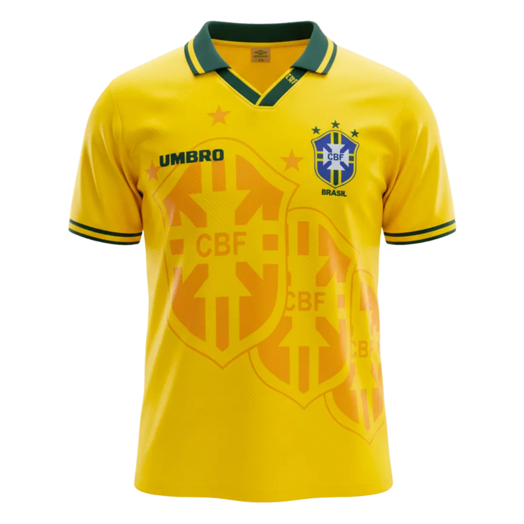 Retro Soccer Jersey Brazil Home 1994 - Image 4