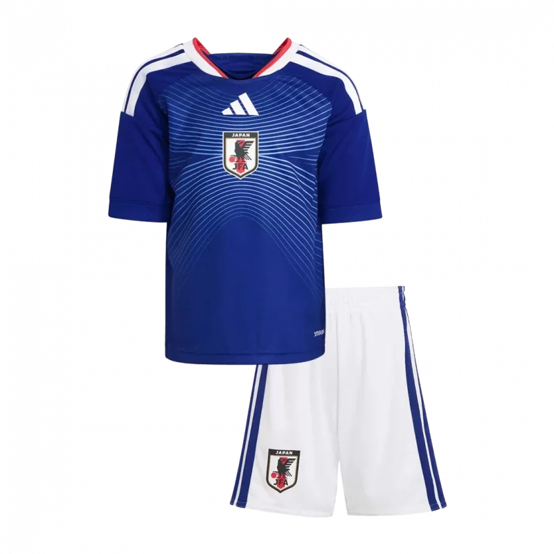 Japan Home World Cup Kids Soccer Jerseys Kit 2026