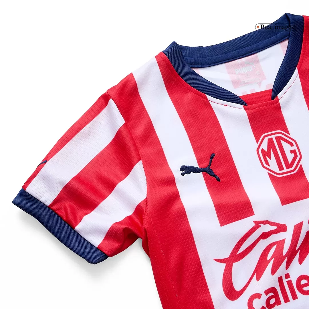 Chivas Home Kids Soccer Jerseys Kit - Image 7