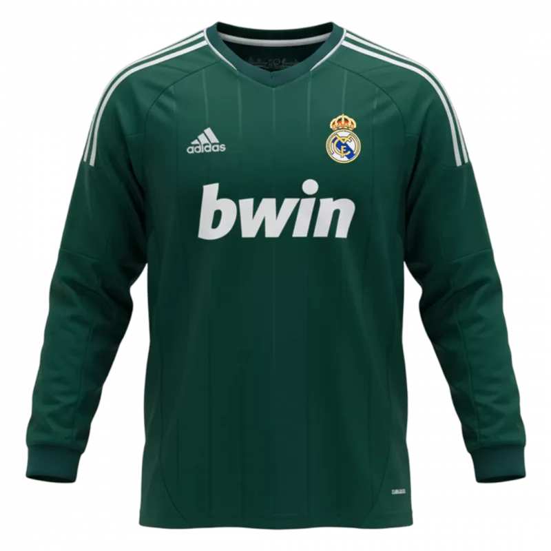 Retro Soccer Jersey Real Madrid Third Away Long Sleeve 2012/13