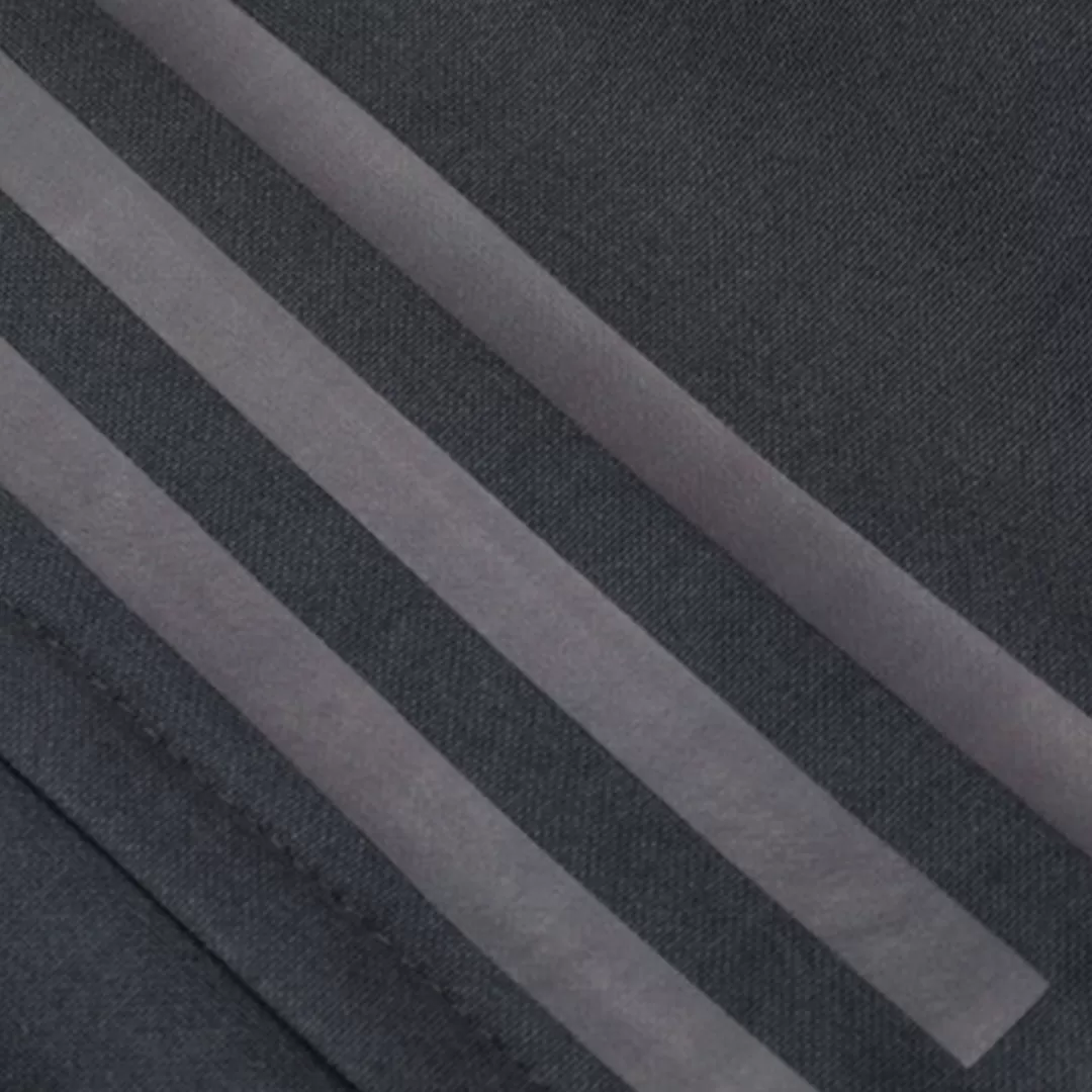 Real Madrid 1/4 Zip Tracksuit Gray - Image 21