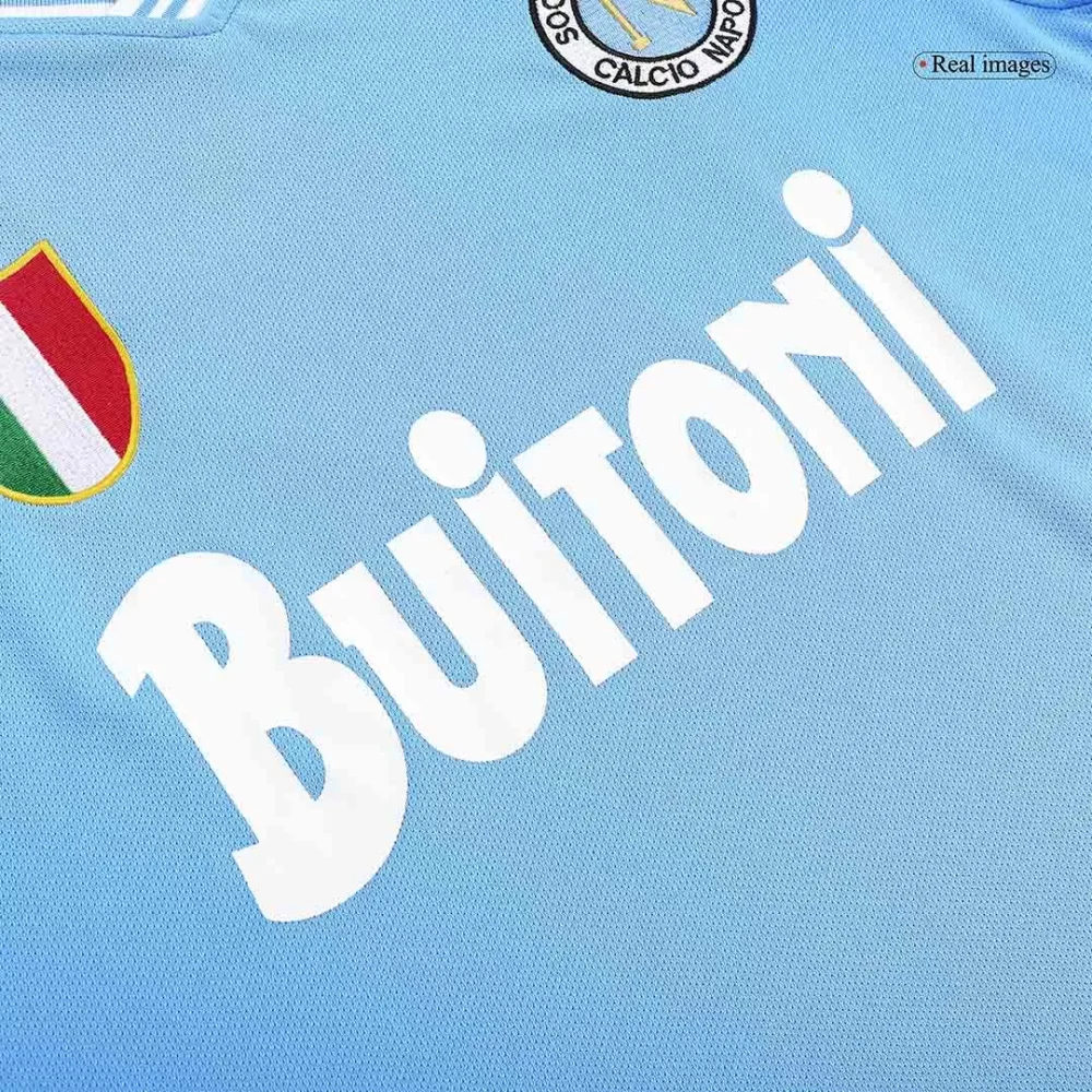 Retro Napoli Home Jersey 1986/87 - Image 8
