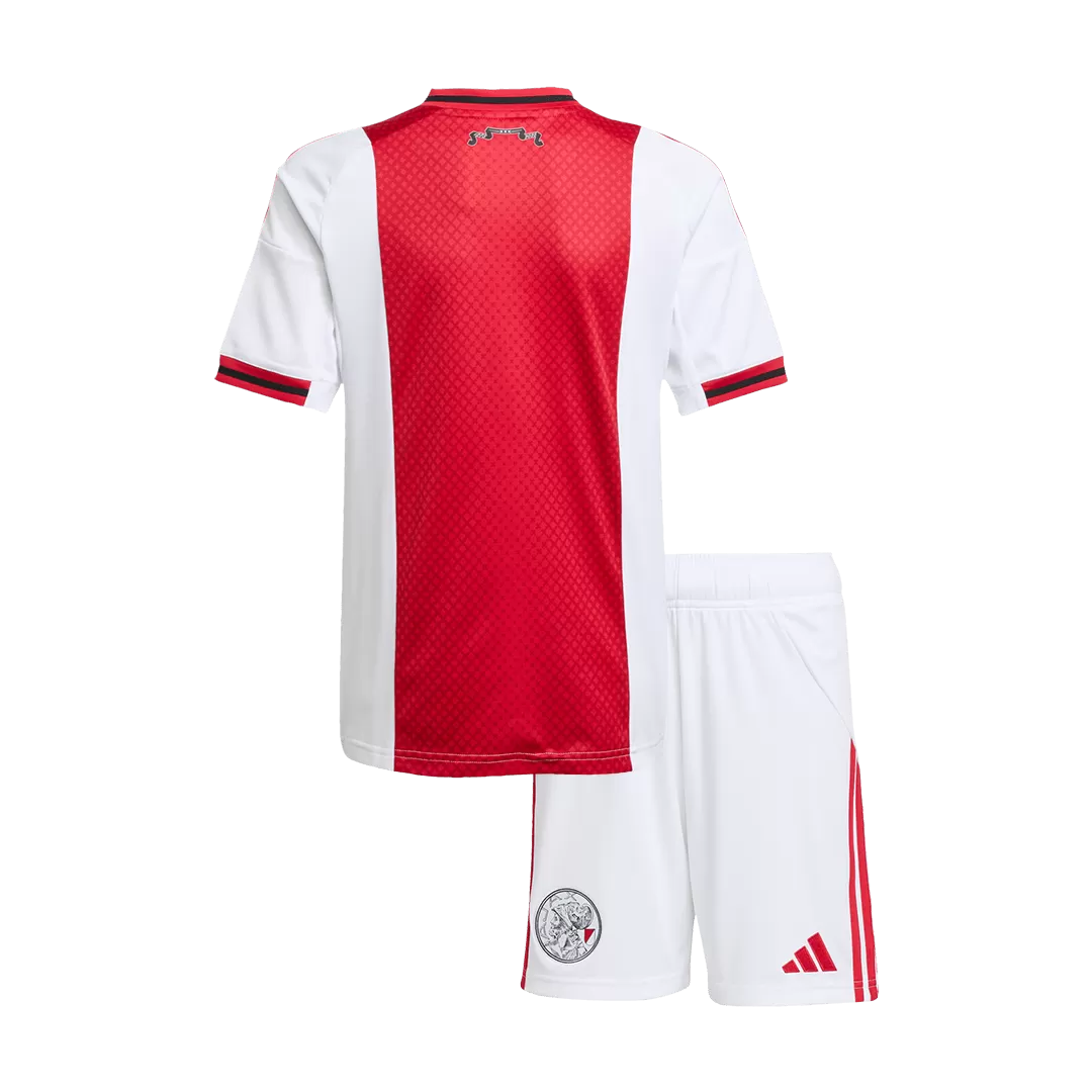 Ajax Home Kids Soccer Jerseys Kit 2025/26 - Image 2