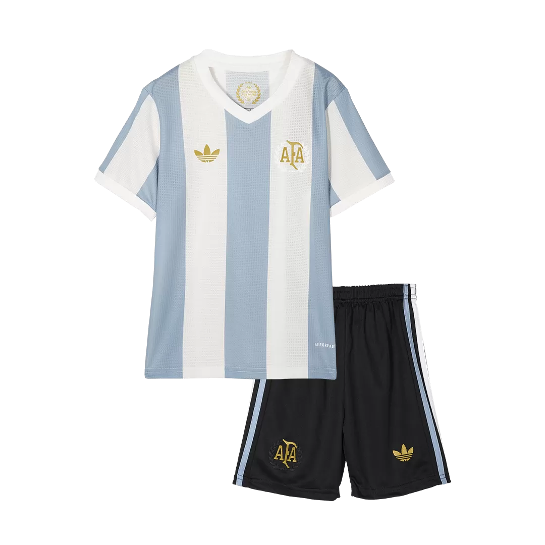 Argentina Kids Soccer Jerseys Kit - 50th Anniversary - Image 3