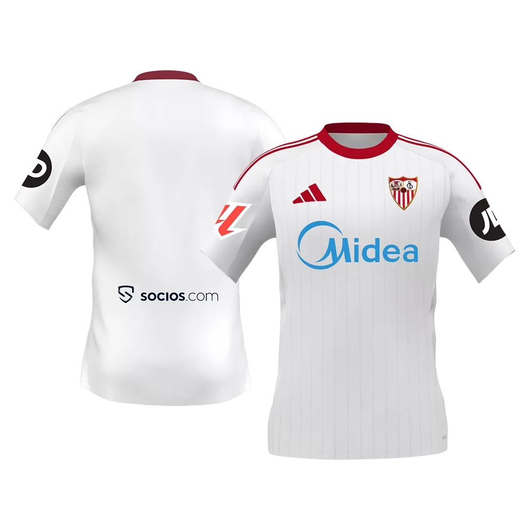 Sevilla Home Soccer Jersey 2025/26 - Image 3