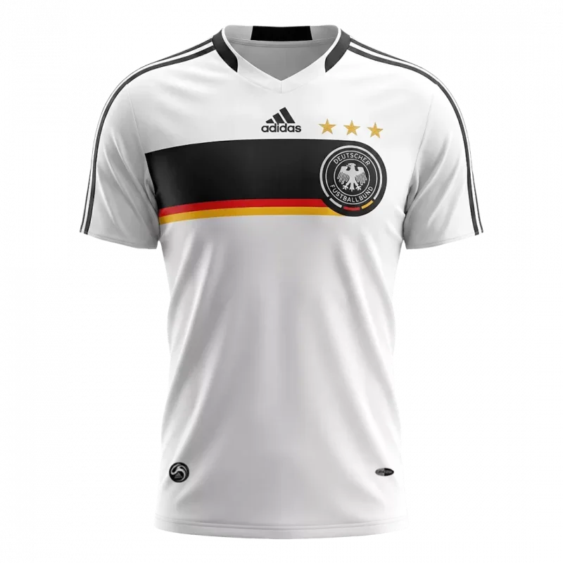 Retro Soccer Jersey Germany Home 2008