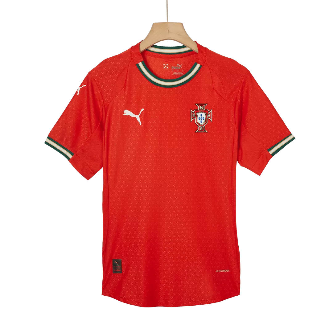 RONALDO #7 Portugal Home Authentic Soccer Jersey 2025 - Image 4