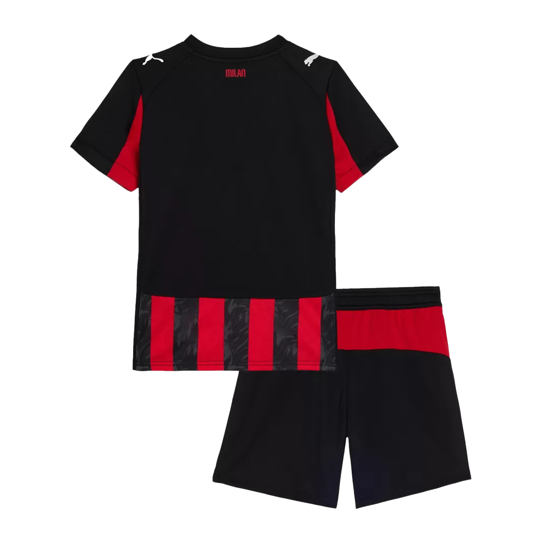 AC Milan Home Kids Soccer Jerseys Kit 2025/26 - Image 2