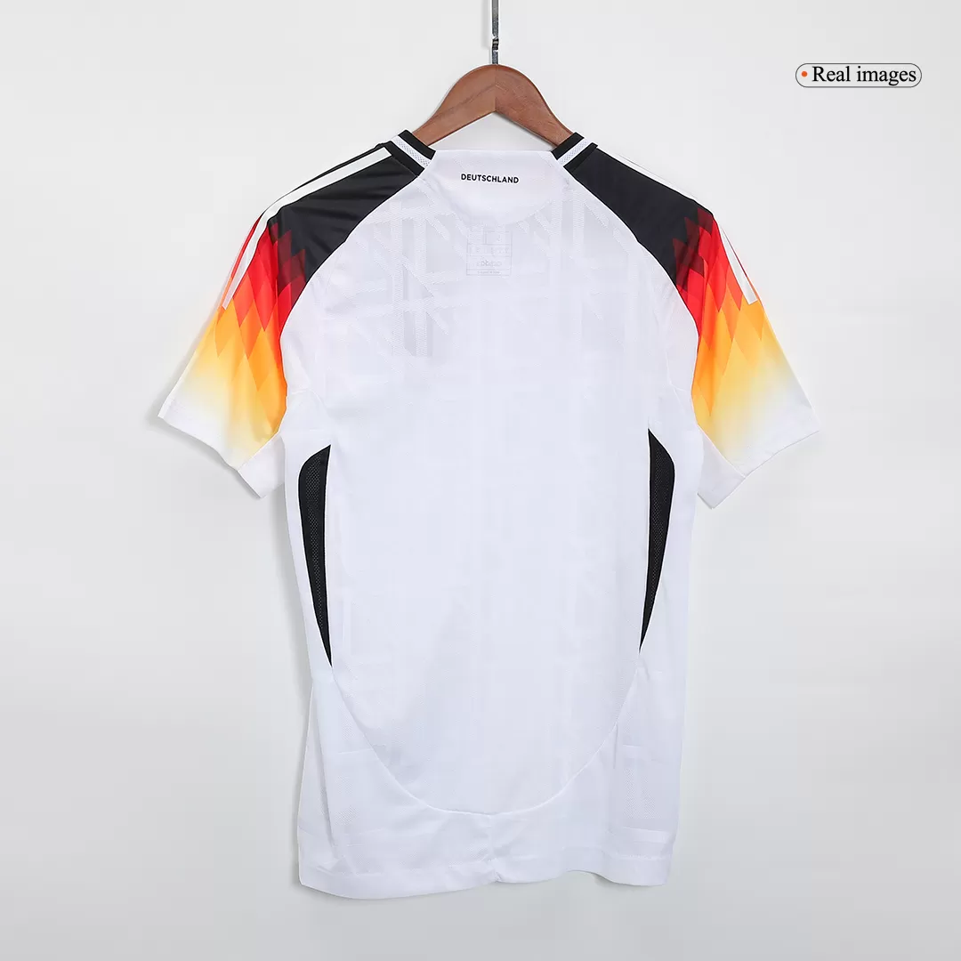 Germany Home Authentic Soccer Jersey EURO - Image 5