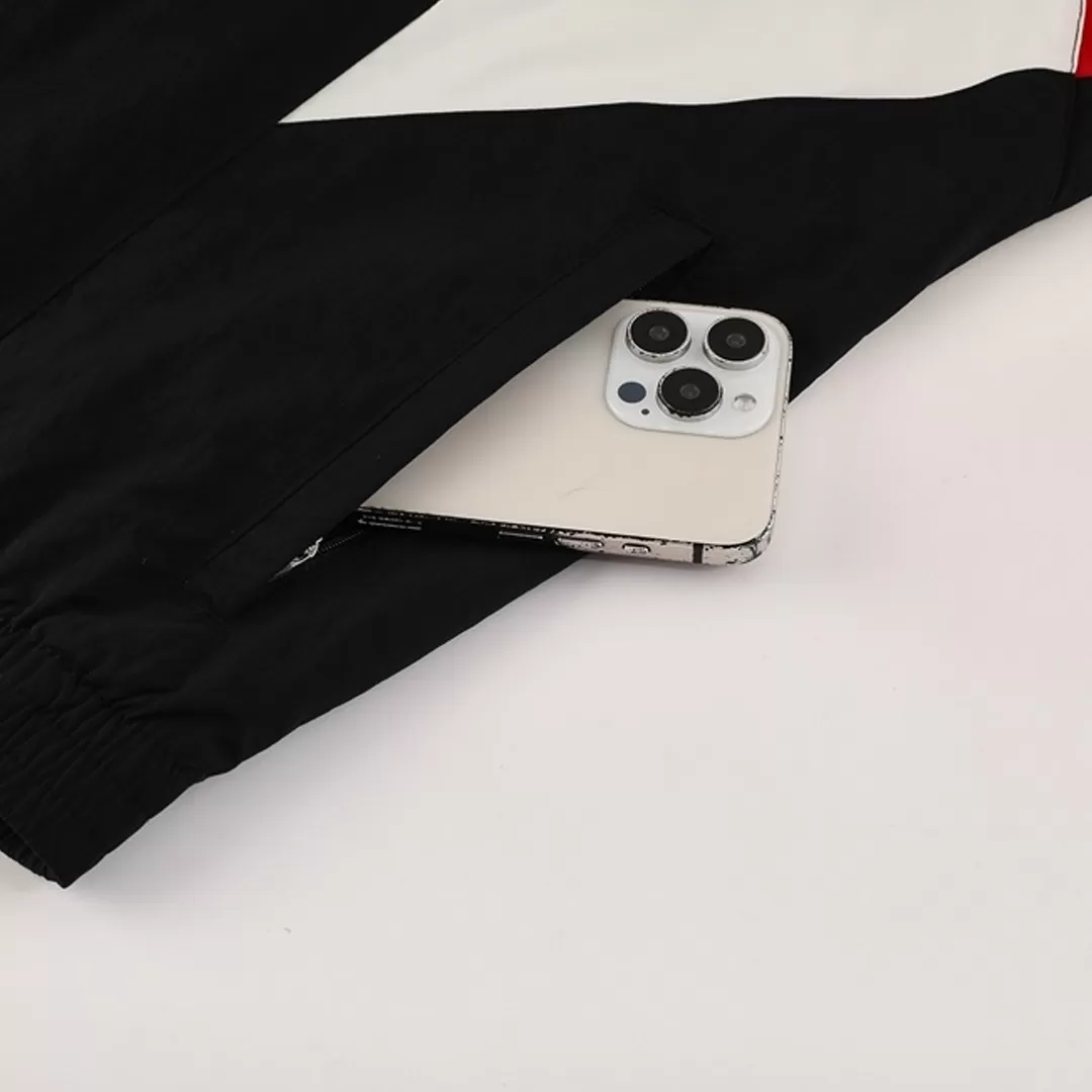 Manchester United Windbreaker Jacket 2025/26 - Black - Image 8