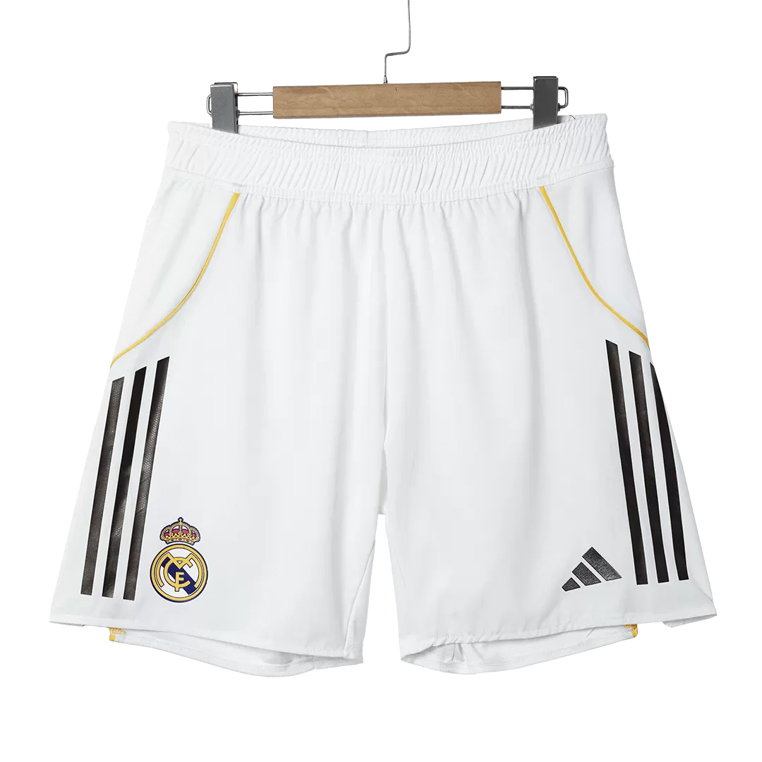 Real Madrid Home Authentic Soccer Shorts 2025/26 - Image 2