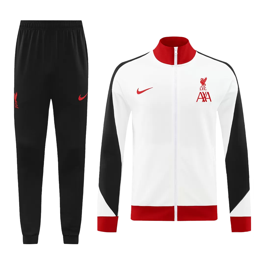 Liverpool Jacket Tracksuit White