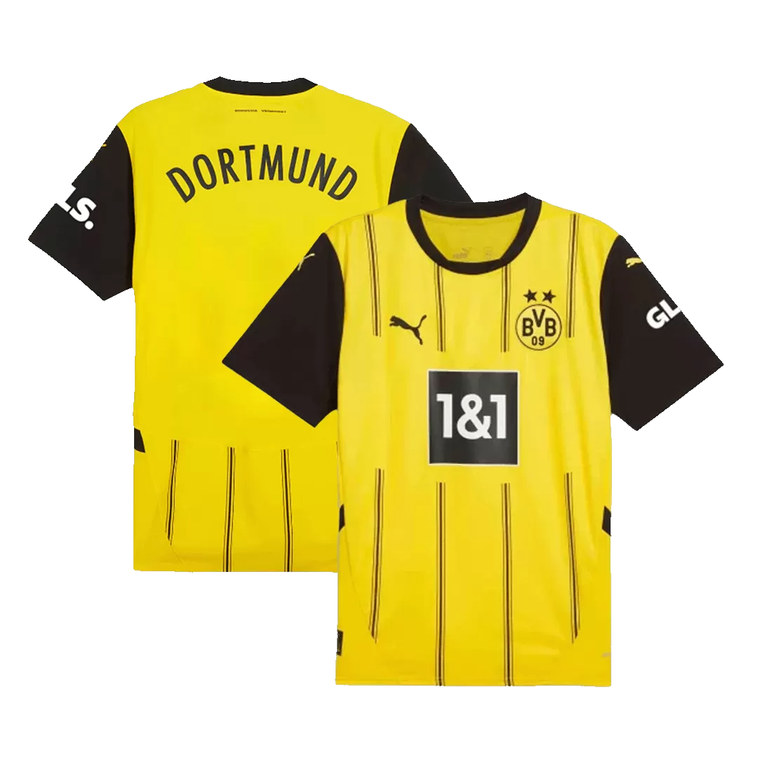 Borussia Dortmund Home Soccer Jersey - Image 3