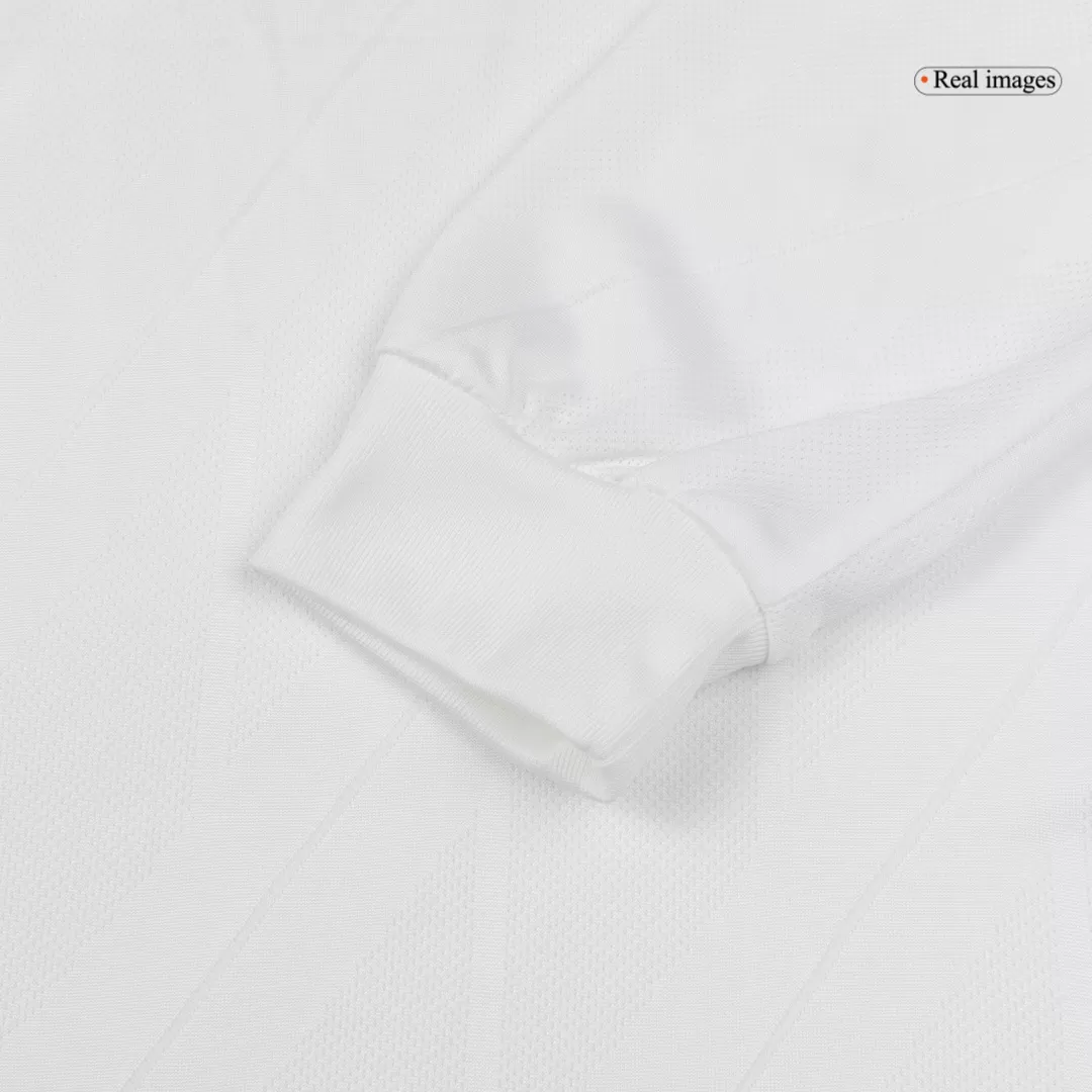 Vintage Soccer Jersey Real Madrid Home Long Sleeve 2017/18 - Image 8