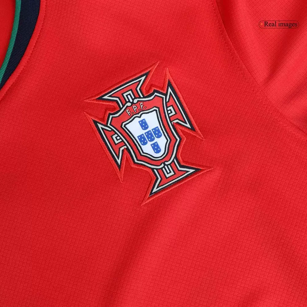 Portugal Home Soccer Jersey EURO - Image 8