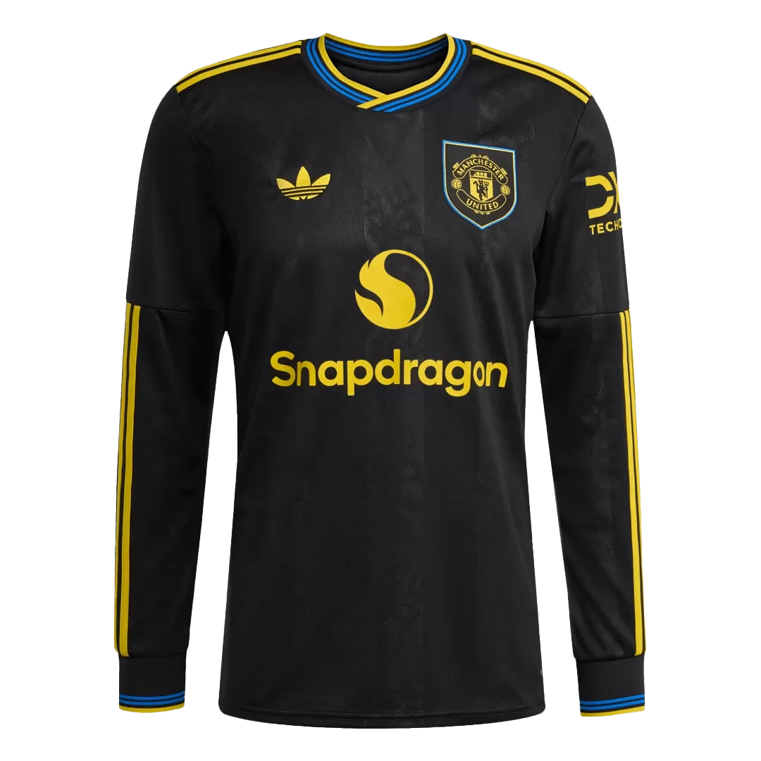 Manchester United Third Away Long Sleeve Jersey 2025/26 - Image 4