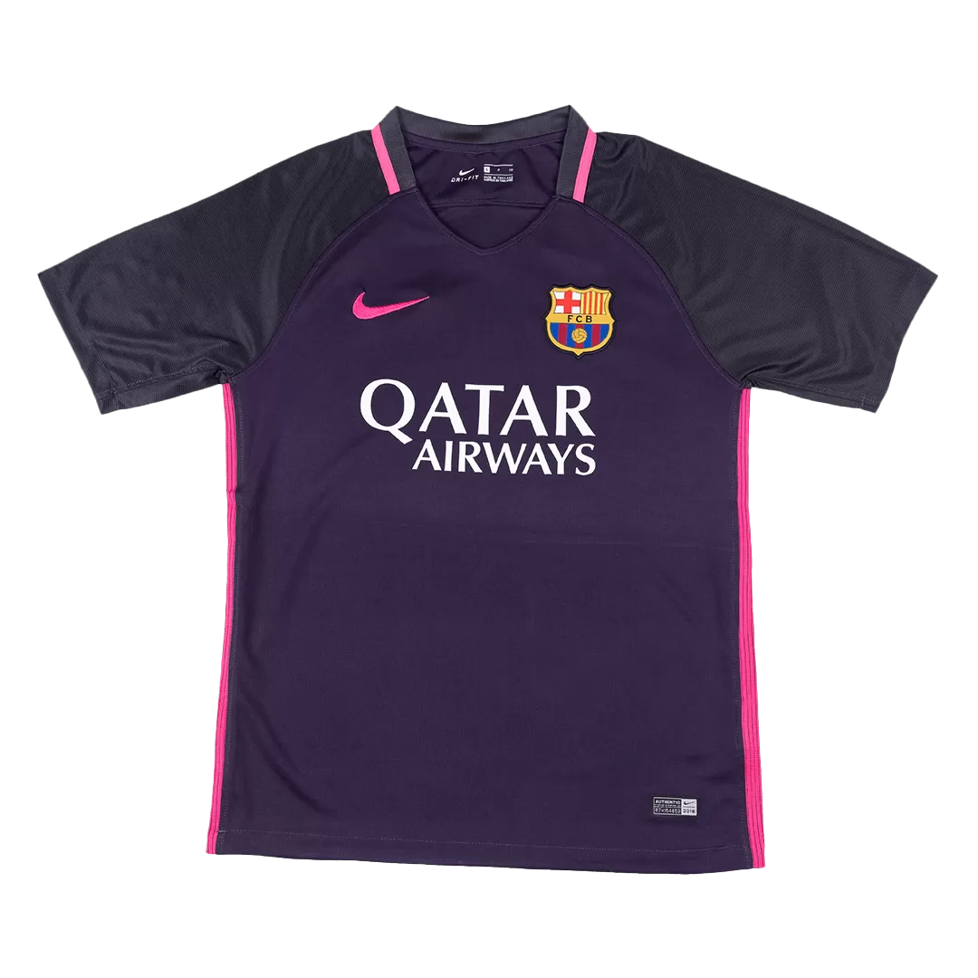 Retro Soccer Jersey Barcelona Away 2016/17
