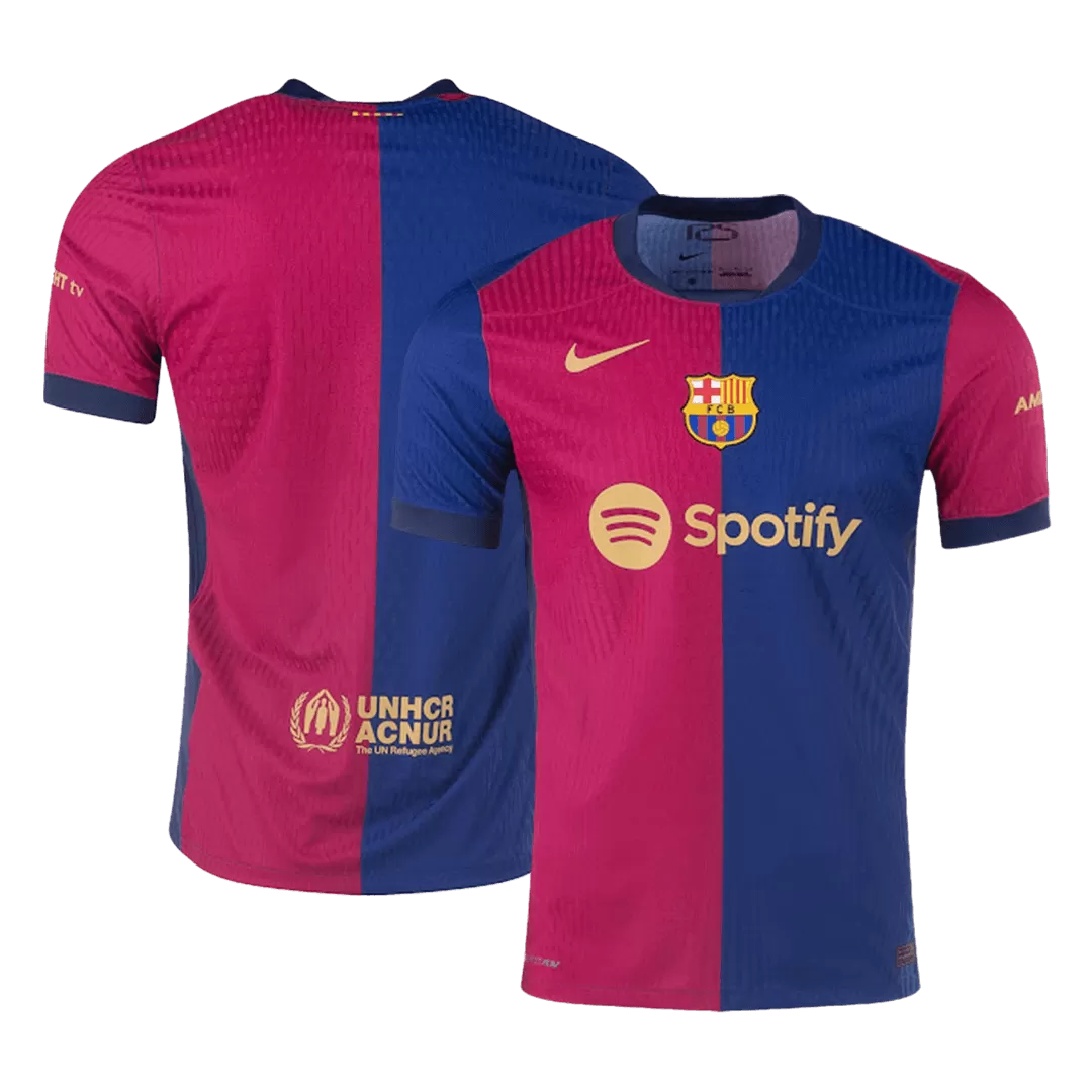 Barcelona Home Authentic Soccer Jersey - 125th Anniversary - Image 16