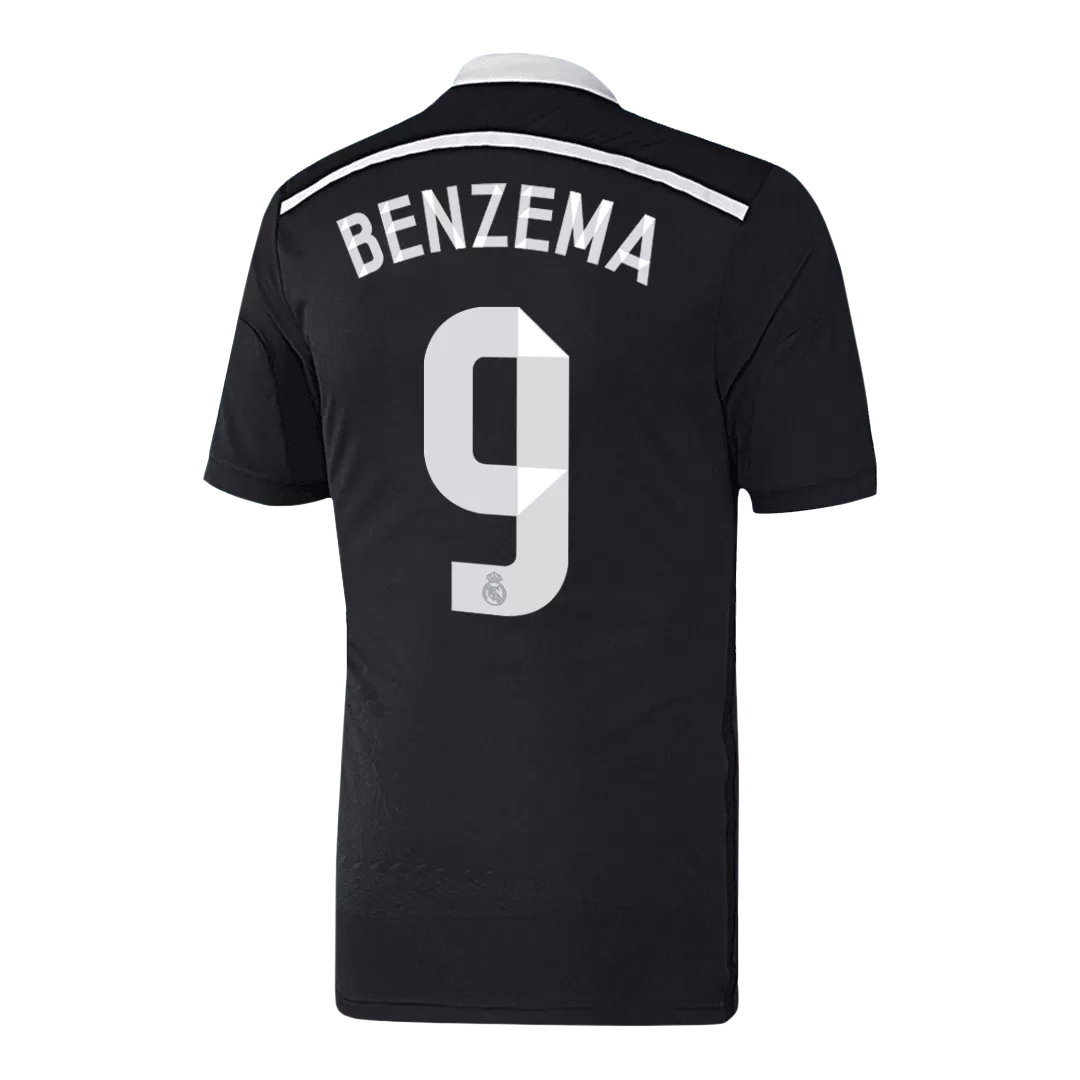 Vintage Soccer Jersey BENZEMA #9 Real Madrid Third Away 2014/15