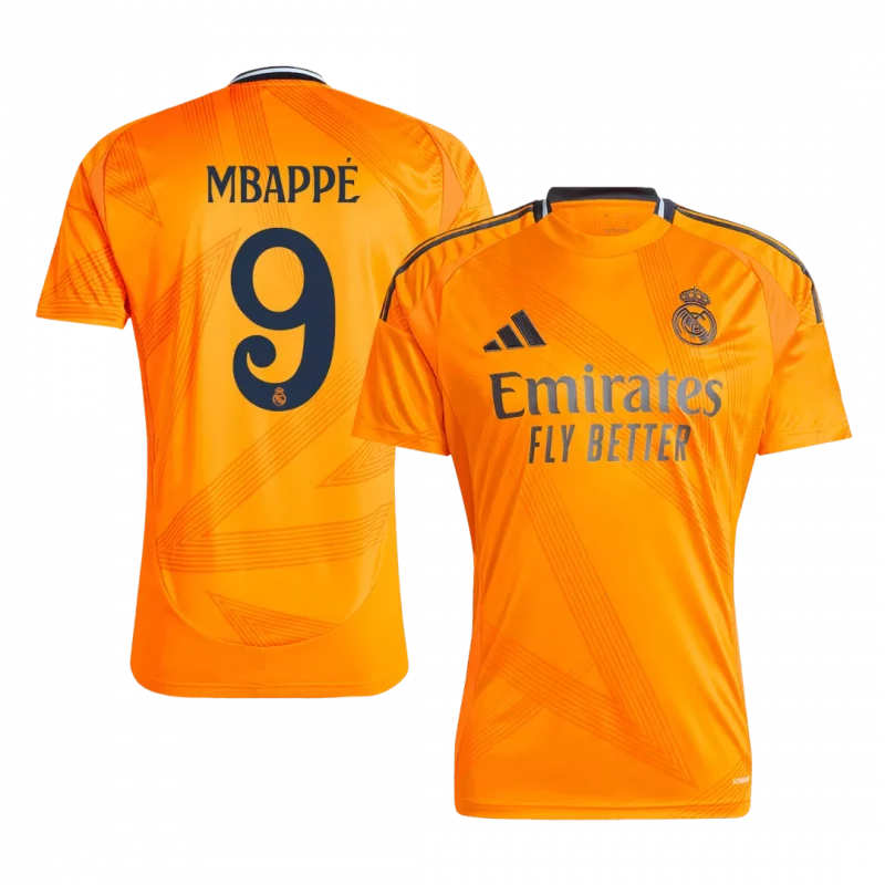 MBAPPÉ #9 Real Madrid Away Soccer Jersey