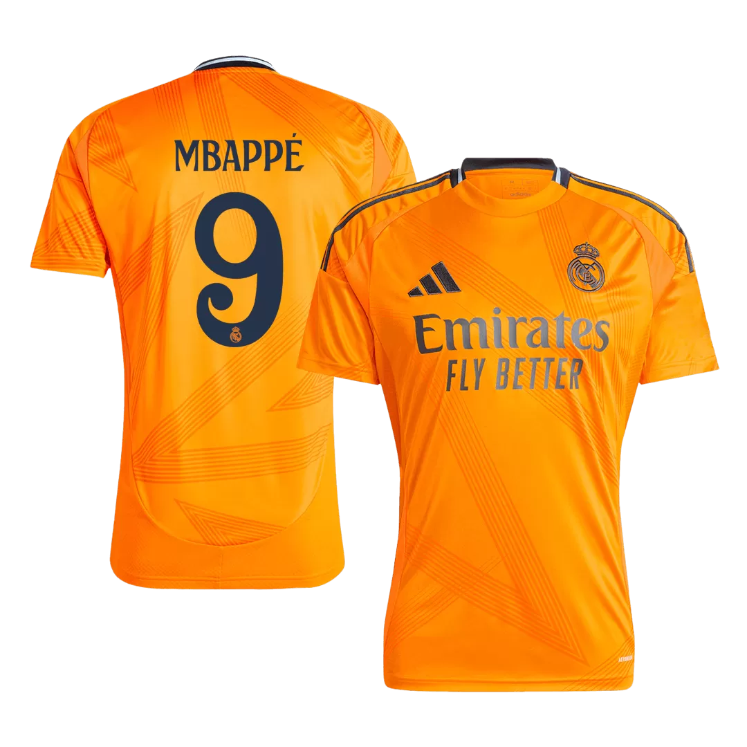 MBAPPÉ #9 Real Madrid Away Soccer Jersey