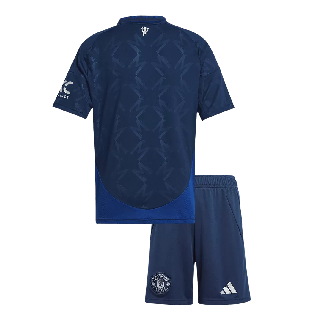 Manchester United Away Kids Soccer Jerseys Kit - Image 2