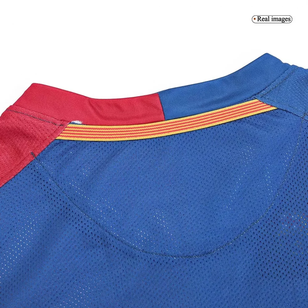 Vintage Soccer Shirts Barcelona Home Long Sleeve 2008/09 - UCL Final - Image 10